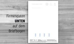 Briefbogen mit Firmeneindruck 03-BB-18