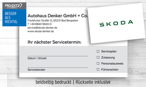 Service-/ Terminkarten 03-tk-29-1